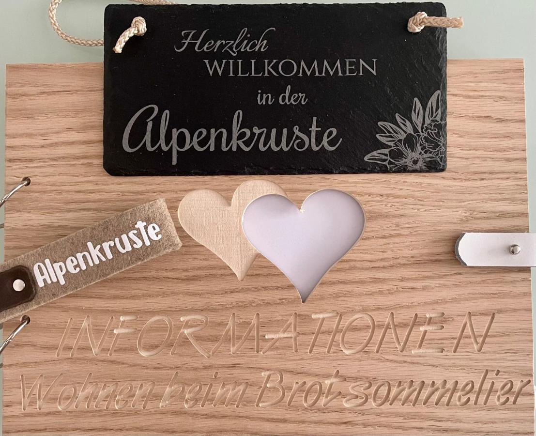 Wohnen Beim Brotsommelier - Alpenkruste Apartman Darmstadt Kültér fotó